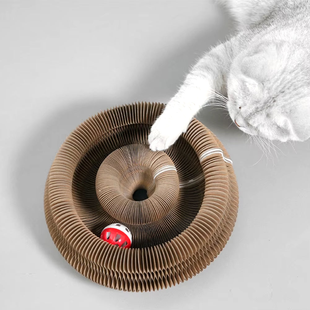 Magic Paws™ – 2-in-1 Interactive Cat Scratcher & Play Board