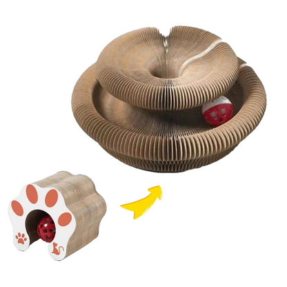 Magic Paws™ – 2-in-1 Interactive Cat Scratcher & Play Board
