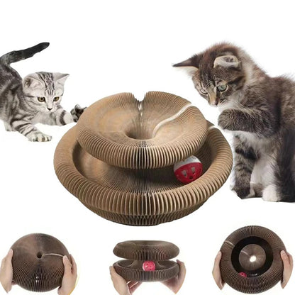 Magic Paws™ – 2-in-1 Interactive Cat Scratcher & Play Board